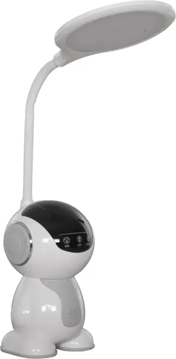 Llambë tavoline për fëmijë LED BADOO robot FH4453.01 bardhë-gri