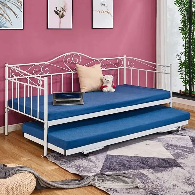 FH571.02 Sofa Bed MAEKO 190x90,White,Auxiliary Bed 85x185 - 1
