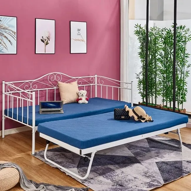 FH571.02 Sofa Bed MAEKO 190x90,White,Auxiliary Bed 85x185 - 2