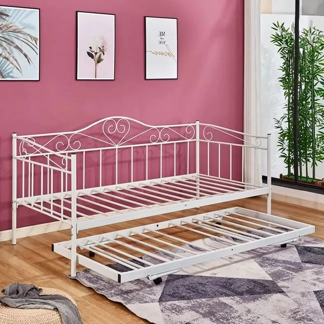 FH571.02 Sofa Bed MAEKO 190x90,White,Auxiliary Bed 85x185 - 3