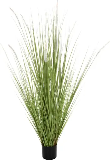 Bimë sintetike dekorative në vazo, FH4017, Bristlegrass, 173H cm
