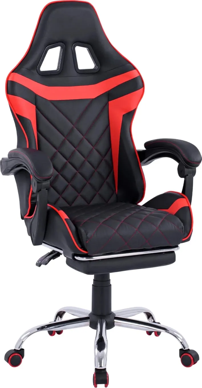 Karrige gaming FH1157.01, e zezë/e kuqe - 1