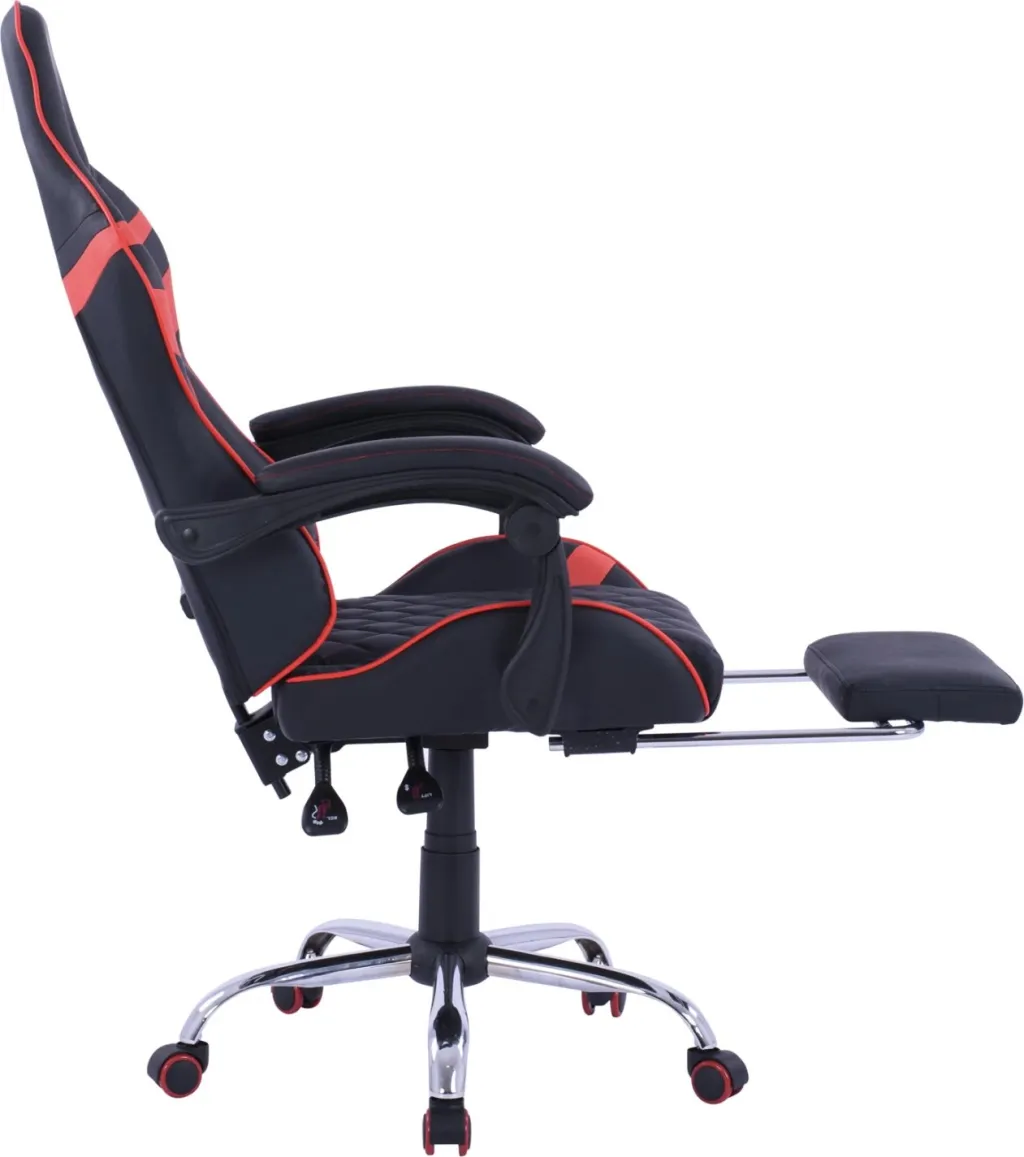Karrige gaming FH1157.01, e zezë/e kuqe - 5