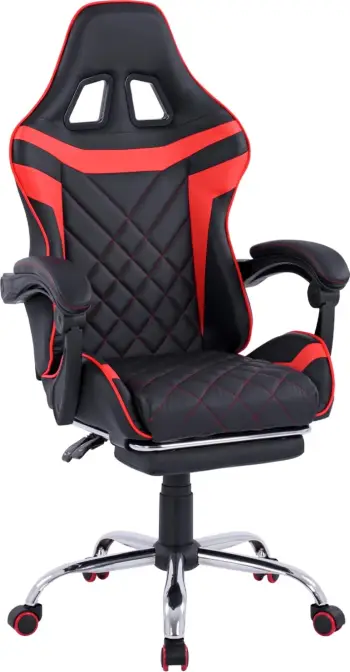 Karrige gaming FH1157.01, e zezë/e kuqe
