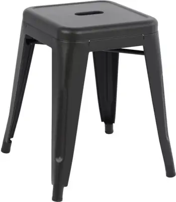 Stol Melita 37x37x45Hcm (HM0096.42), zezë