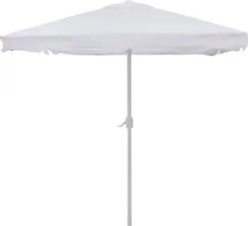 Ombrellë alumini 3x3x2,65 m, krem me manivelë FH6004