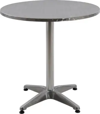 Tavolinë Felix alumini '70cm 4këmbë FH5024