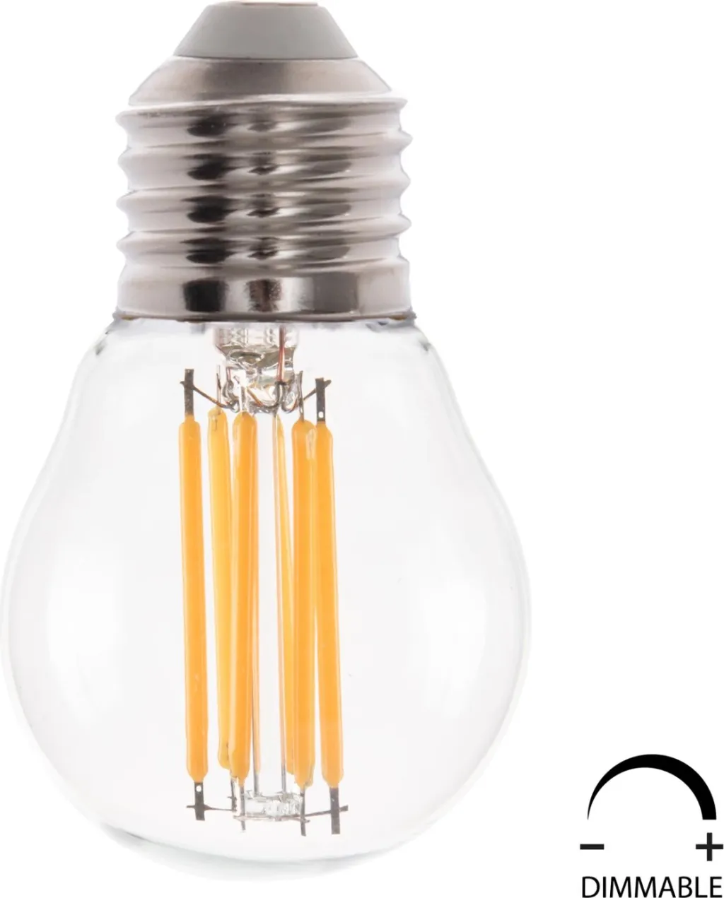 Llambë LED filament, 6W, E27, 3000K, e tejdukshme, e zbehtë, FH4046.01 - 1