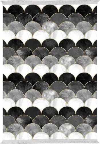 Tepih për dhomë ndeje me franja, Josiane FH7675.33, shumëngjyrësh, 160x230 cm