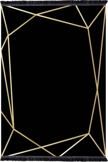 Tapet JOSIANE, zi-ari, me franja, FH7676.30, 80x150cm