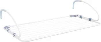 Varëse tharëse e pezulluar prej alumini 10 m—107x3x55cm (HM12166), bardhë