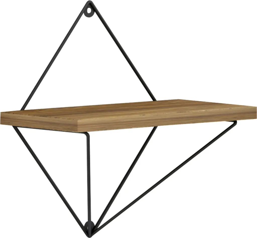Set rafte muri Zannard 30x14x30Hcm (HM8929.11), zezë - 5