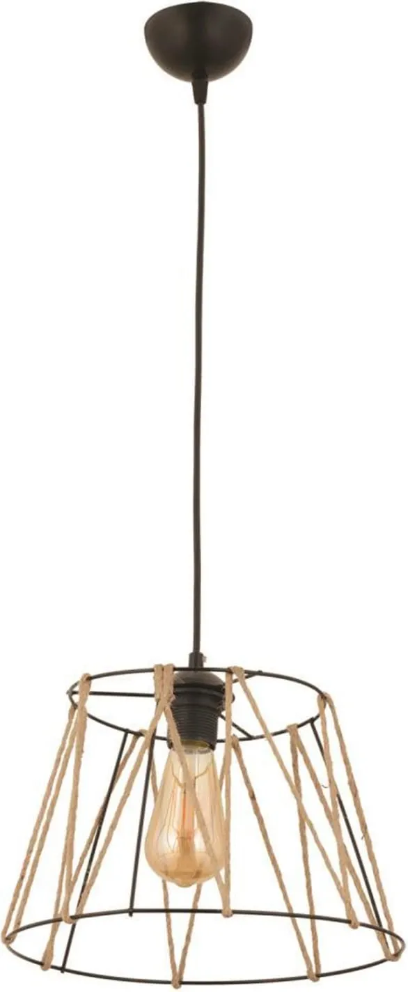 Llambë tavani metal + litar Ø30×81 cm (HM7566.01) - 3