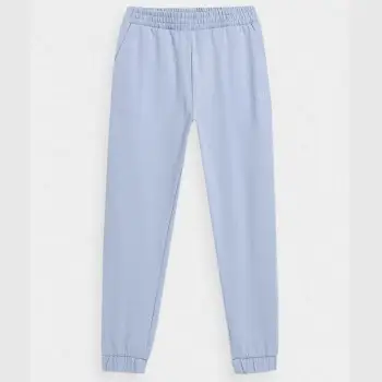 Pantallona për vajza 4F Jr 4FJSS23TTROF158, pambuk poliester, beli elastik, blu