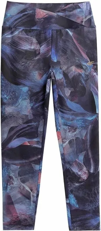 Pantallona sportive për femra 4F, multicolor - 1