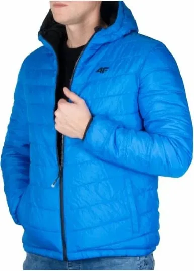 Jakne për meshkuj 4F, të zeza dhe blu - 6