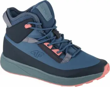 Çizme bore për vajza 4F DCX 22 Snow Boots Jr, të larta, blu