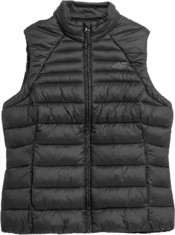 Jeletë femrash 4F F091, i hollë, mbushje sintetike 4FWarm, i zi