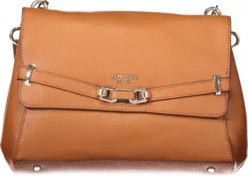 Çantë GUESS JEANS SILVYE për femra, kafe