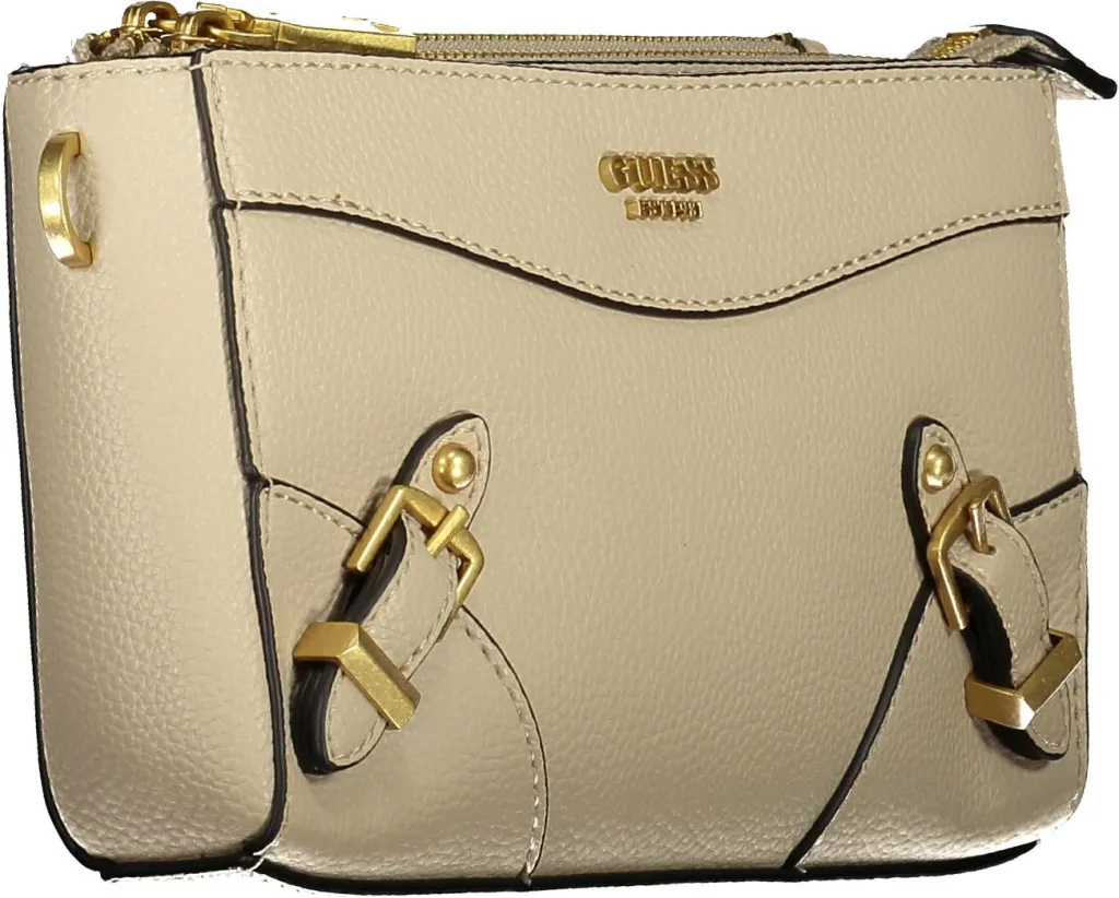 Çantë GUESS JEANS femra, bezhë - 3