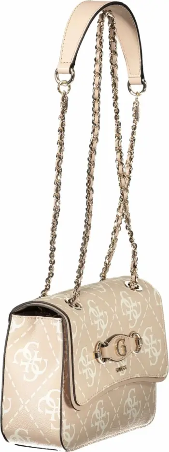 Çantë femrash GUESS JEANS Izzy, rozë