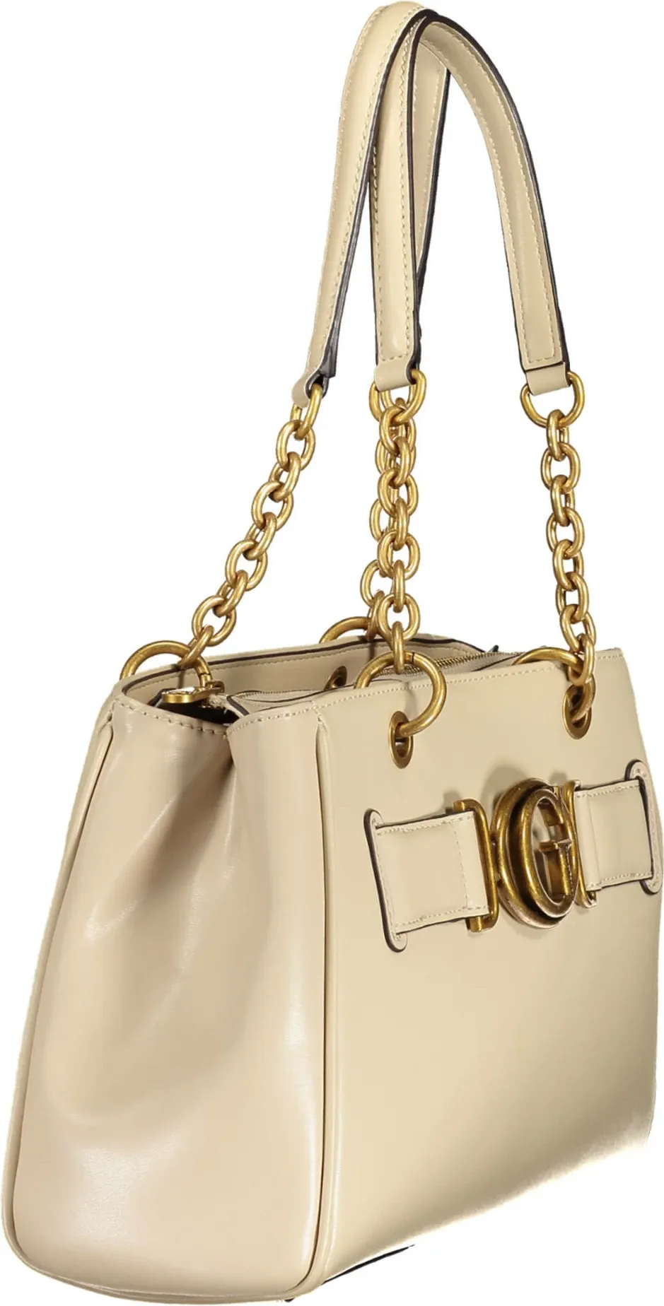 Çantë femra GUESS JEANS, bej - 3