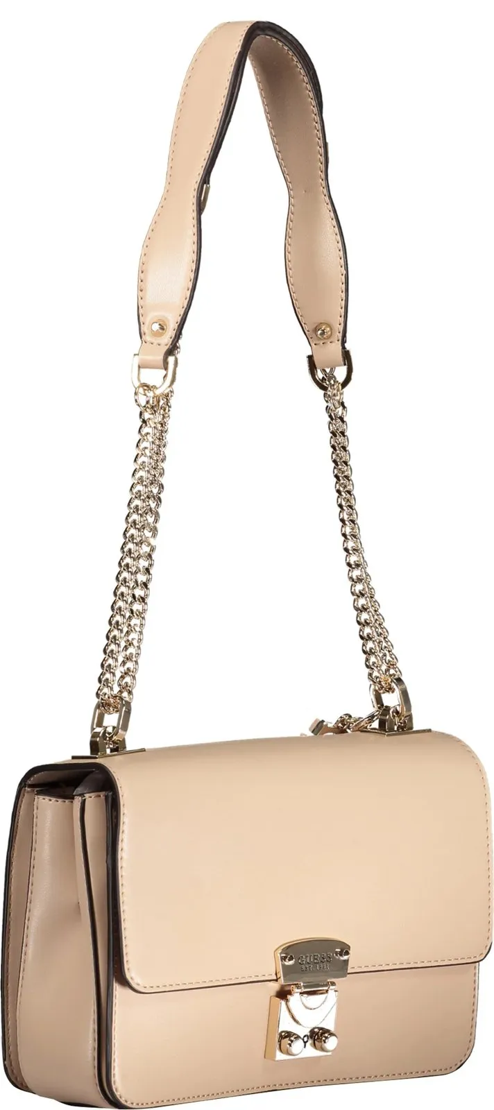 Çantë femra GUESS JEANS AJIONA, beige - 3