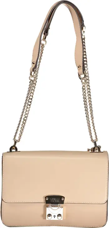 Çantë femra GUESS JEANS AJIONA, beige
