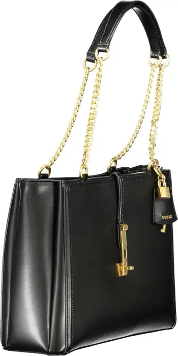 Çantë për femra GUESS JEANS, e zezë