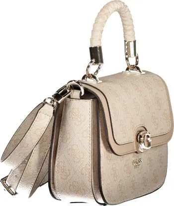 Çantë për femra GUESS JEANS ORLINA LOGO BAG, rozë