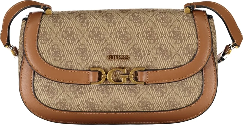 Çantë për femra GUESS JEANS DAGAN, beige - 2