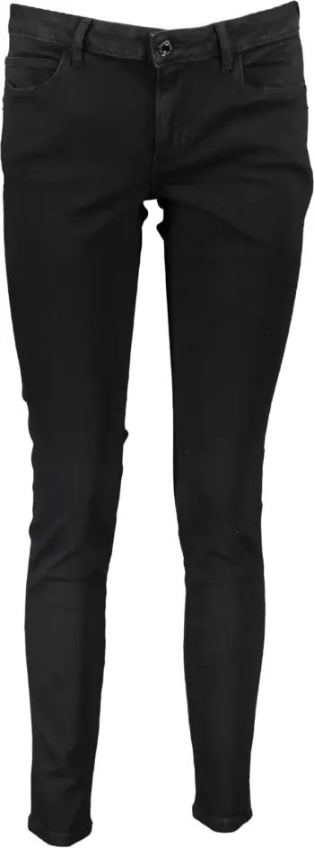 Pantallona xhins për femra GUESS JEANS skinny, të zeza