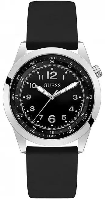 Orë për meshkuj Guess Max GW0494G1, e zezë