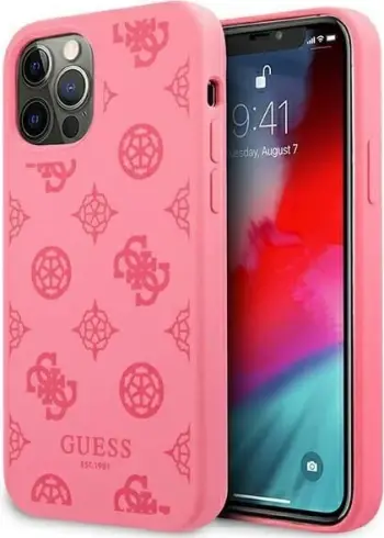 Kornizë mbrojtëse Guess, Apple iPhone 12 Pro Max, e kaltër