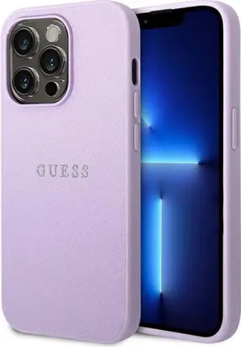 Mbulesë telefoni Guess GUHCP14XHGCOHU, për iPhone 14 Pro Max, hardcase Translucent Pearl, lejla