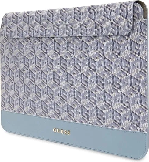 Mbështjellës laptopi Guess GCube Stripe, 14", Blu - 2