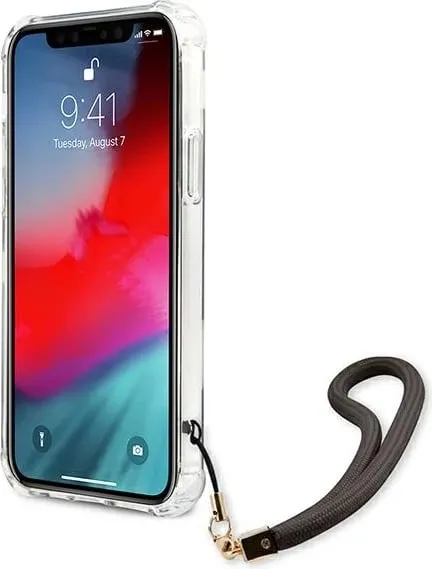 Mbështjellës Guess Marble Collection për iPhone 12 / iPhone 12 Pro, Gri - 4