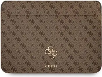 Mbështjellës Guess 4G Big Logo për laptop 13", kafe