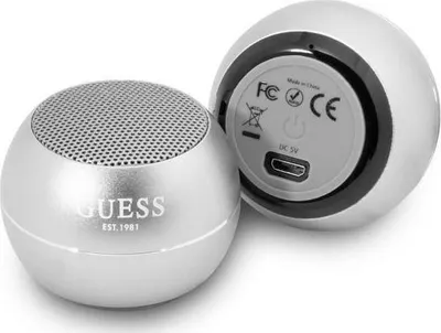 Altoparlant Bluetooth Guess GUWSALGEG mini, gri - 1
