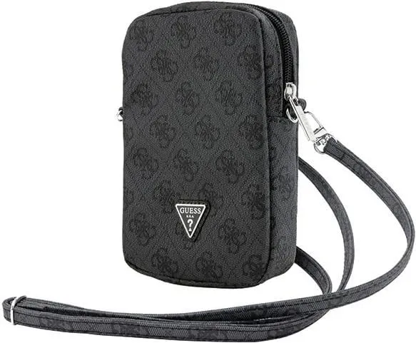 Çantë për celular Guess Zip 4G Triangle, e zezë - 1