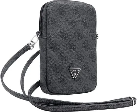 Çantë për celular Guess Zip 4G Triangle, e zezë - 3