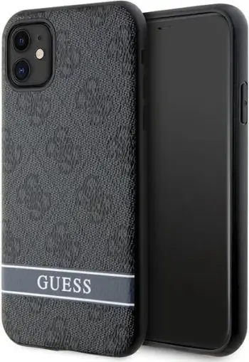 Mbështjellës Guess GUHCN61P4SNK për iPhone 11/XR, Gri