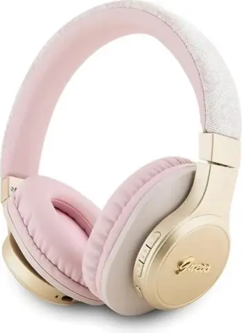 Kufje Bluetooth Guess GUBH604GEMP, on-ear, 32 orë, rozë