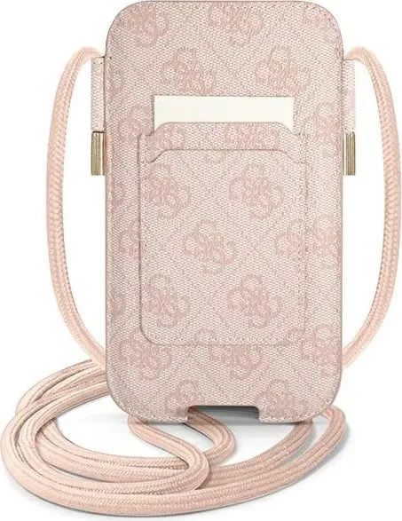 Mbështjellës Guess GUPHL4GMGPI për iPhone 12 Pro/13 Pro, 6.7", rozë - 2