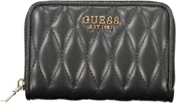 Portofol GUESS JEANS VALLA SLG WALLET femra, e zezë