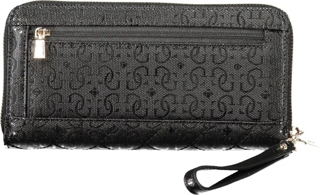 Portofol GUESS JEANS IDRA SLG WALLET femra, e zezë - 2