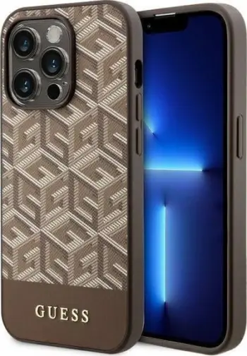 Mbulesë telefoni Guess GCube Stripes MagSafe, për iPhone 14 Pro, e kaftë