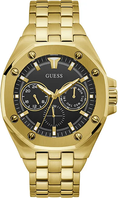 Orë për meshkuj GUESS Kingdom GW0565G1, e artë - 1