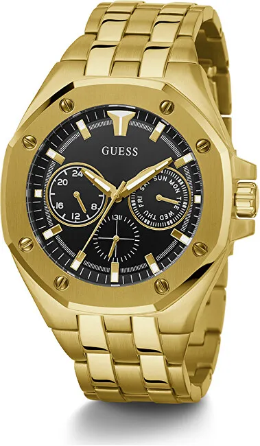 Orë për meshkuj GUESS Kingdom GW0565G1, e artë - 2