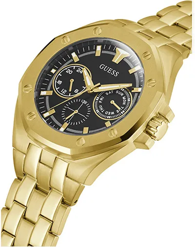 Orë për meshkuj GUESS Kingdom GW0565G1, e artë - 4